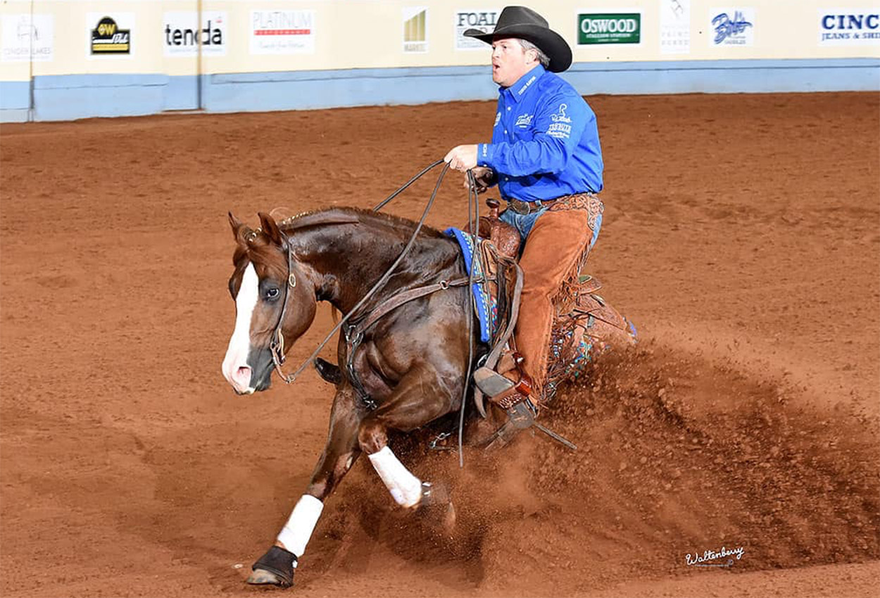 Ten Thirty & Casey Deary Fire Big in NRHA Futurity